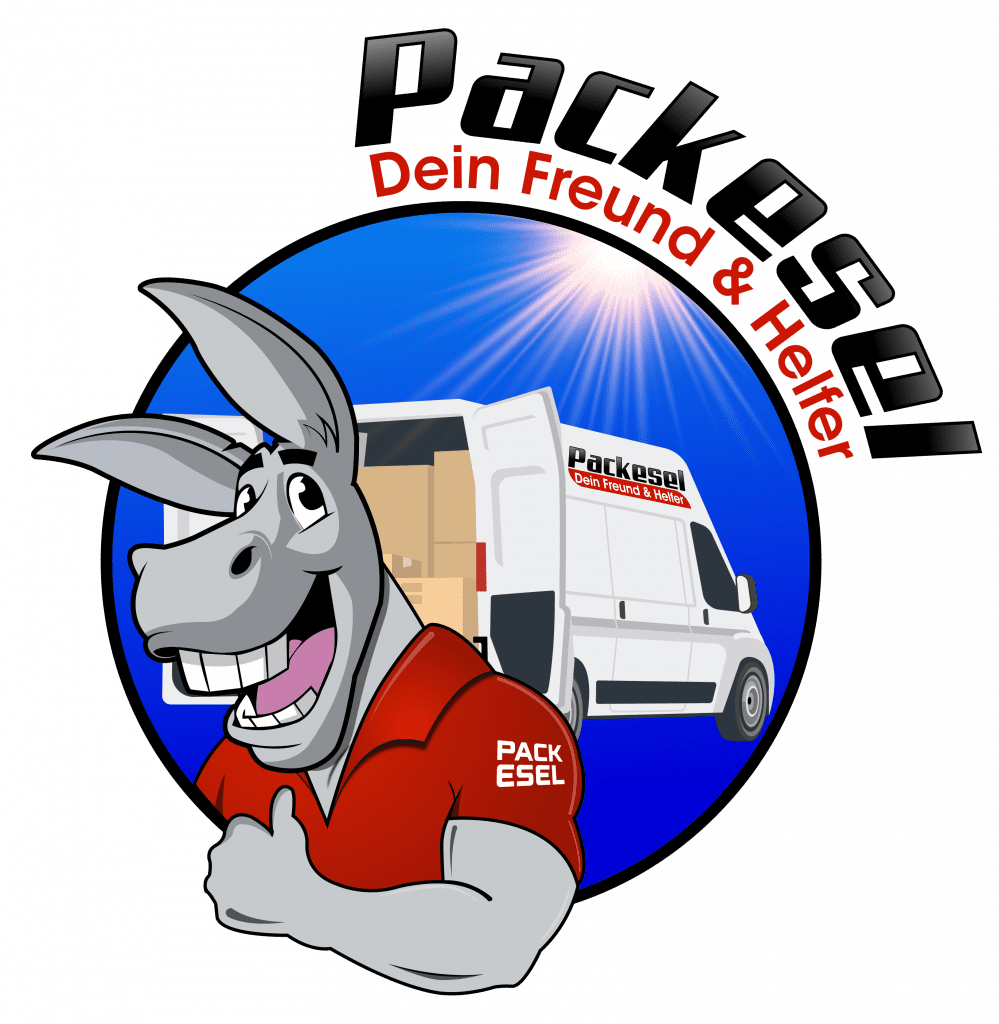 Packesel Logo - Rund